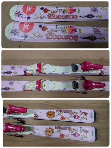 ●27) ROSSIGNOL Fun girl 150cm  108/67/94 14M スキー板 /ビンディング / SALOMON