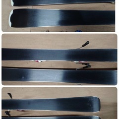 ●27) ROSSIGNOL Fun girl 150cm  108/67/94 14M スキー板 /ビンディング / SALOMON ポール 107cm 3点セット  比較的綺麗め 中古 ③の画像