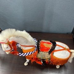 五月人形　　日本人形　　馬の画像