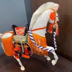 五月人形　　日本人形　　馬の画像