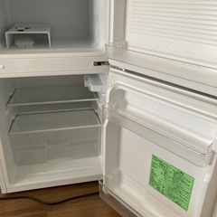 冷蔵庫　90L 2019年製の画像