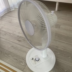 ※9/29(月)迄　お渡し限定　中古　扇風機(ホワイト)の画像