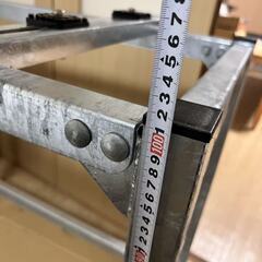 エアコン室外機２段ラック　組み立て済　未使用品　美品の画像