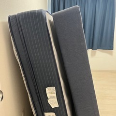 ダブル、ベッド マットレスの画像