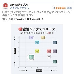 募集終了しました。リップスヘアーエアーマットワックスの画像