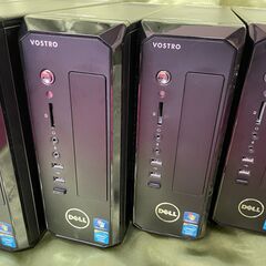 ■DELL デスクトップ本体■Vostro 270S (HDD・DVD・メモリ欠品)■再生用・部品取り等に‼■6台まとめてお安くの画像