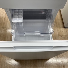 【ジャングルジャングル岸和田和泉インター店】冷蔵庫 シャープ SJ-D18J-W 2023年製 179L 2ドア 1人暮らし用 SHARP 家電 和泉市 堺市 岸和田市 泉大津市 高石市 泉北郡熊取町の画像