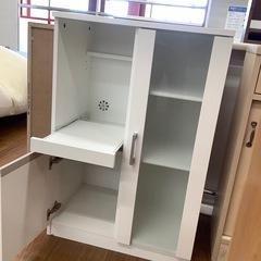 ニトリ 1枚扉レンジ台【トレファク 川越店】の画像