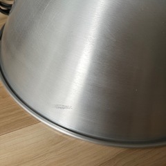 　【T2629】IKEA　ペンダントライト　Foto　16884　シルバーの画像