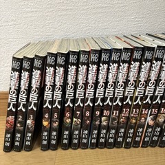 進撃の巨人全34巻セットの画像