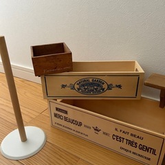 木箱 ワイヤーフェンス プラケース等の画像