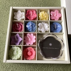 花づくし　ローソクセットの画像