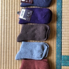 あたたか靴下5足の画像