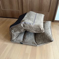 リクライニングソファ弾力の画像