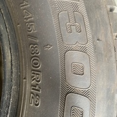 年式2022 BRIDGESTONE 145/80R12 スタッドレス　4本の画像