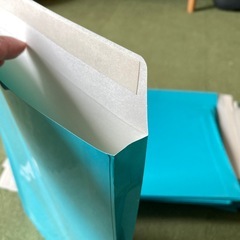 マチ有り封筒　口もとテープの画像
