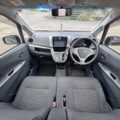 😊ムーヴカスタム 後期😀車検付きR9年2月まで🤞お買得👌LEDヘッドライト/オートライト/純正ナビ・テレビ・バックカメラ/純正アルミホイール/スマートキー/ETC😃修復歴なし👍乗って帰っても大丈夫🆗の画像