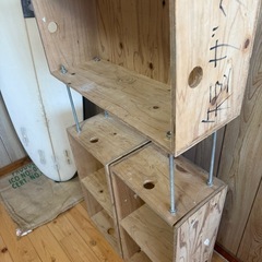 木箱　収納ボックス　DIYの画像