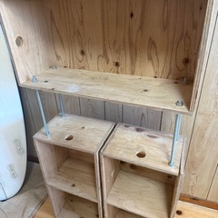 木箱　収納ボックス　DIYの画像