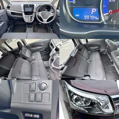 😊ムーヴカスタム 後期😀車検付きR9年2月まで🤞お買得👌LEDヘッドライト/オートライト/純正ナビ・テレビ・バックカメラ/純正アルミホイール/スマートキー/ETC😃修復歴なし👍乗って帰っても大丈夫🆗の画像