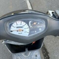 アドレス V125G 規制前　リアボックス付きの画像