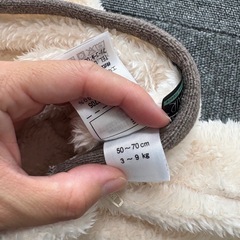 未使用ベビー服　60-70 mont-bell の画像