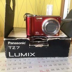 Panasonicデジタルカメラ　TZ7 LUMIXの画像