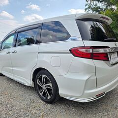 オデッセイ☆アブソルート☆車検令和9年9月☆純正メーカーナビ☆CD☆DVD☆地デジ☆BT☆クルコン☆ETC☆Bカメラ☆フリップダウンモニターの画像