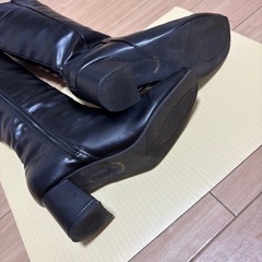 ロングブーツ 23.5cm の画像
