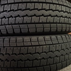 165/80R14LT ダンロップスタッドレスタイヤ4本 2022年製造の画像