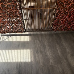 ラタンスクリーン　アジアンパーテーション　バリ島家具　アジアン家具　リゾートインテリア　おしゃれ間仕切り　希少　の画像