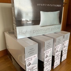 未使用品の枕五枚纏めて出品の画像
