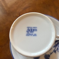 Adam＆Eveコーヒーカップ＆ソーサー　バター入れの画像