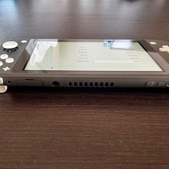 Nintendo Switch lite グレーの画像