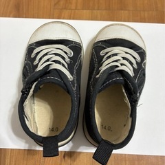 キッズ　スニーカー　14cmの画像