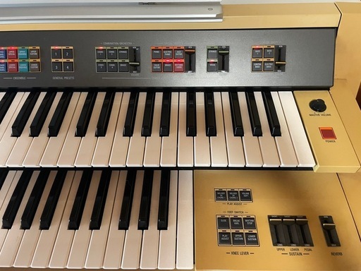 YAMAHA エレクトーン FE-50M 椅子・純正カバー付き（動作良好）