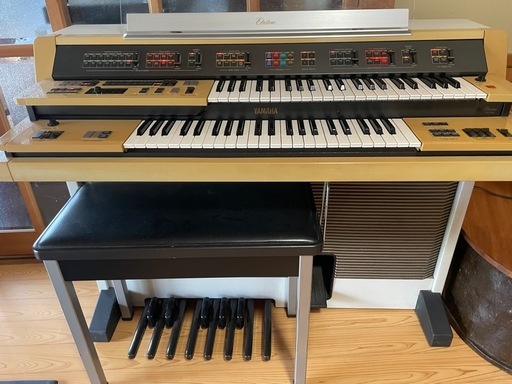 YAMAHA エレクトーン FE-50M 椅子・純正カバー付き（動作良好）