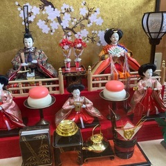  オルゴール付き  お雛様飾りの画像