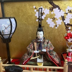  オルゴール付き  お雛様飾りの画像