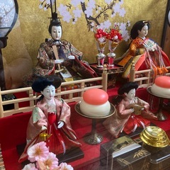  オルゴール付き  お雛様飾りの画像