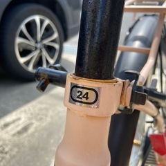 自転車（点検済）24インチの画像