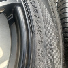 Weds sports 19インチ　タイヤホイールセットの画像