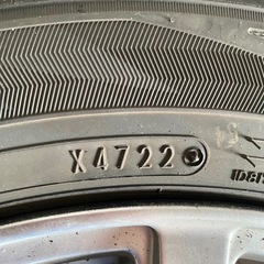冬DUNLOPタイヤ155/65R14  4本セットの画像