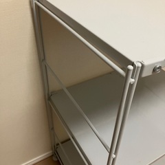 【お譲りします】無印良品スチールユニットシェルフ(旧製品混合)の画像