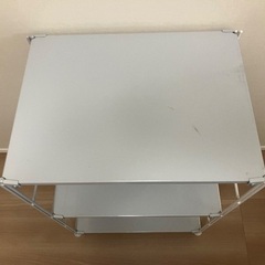 【お譲りします】無印良品スチールユニットシェルフ(旧製品混合)の画像