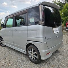 ルークス☆ハイウェイスター☆車検令和8年2月☆純正SDナビ☆CD☆DVD☆地デジTV☆ETC☆左側パワースライドドア☆スマートキー×2の画像
