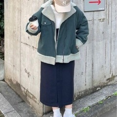 冬アウター　フライト風コーデュロイジャケット　179/WGの画像