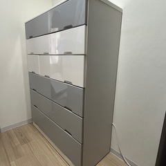ニトリ　チェスト収納　6段　8引出しの画像
