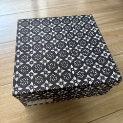 漆塗りの重箱　の画像