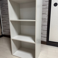 【美品】カラーボックス・ホワイトの画像
